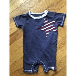 Burts Bees 6-9M Star Romper